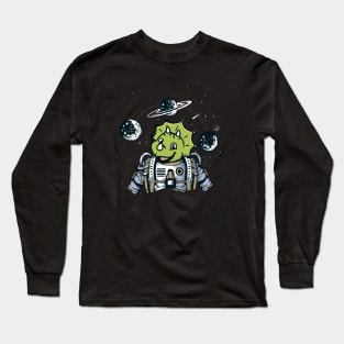 Dinosaur Astronaut Space Long Sleeve T-Shirt